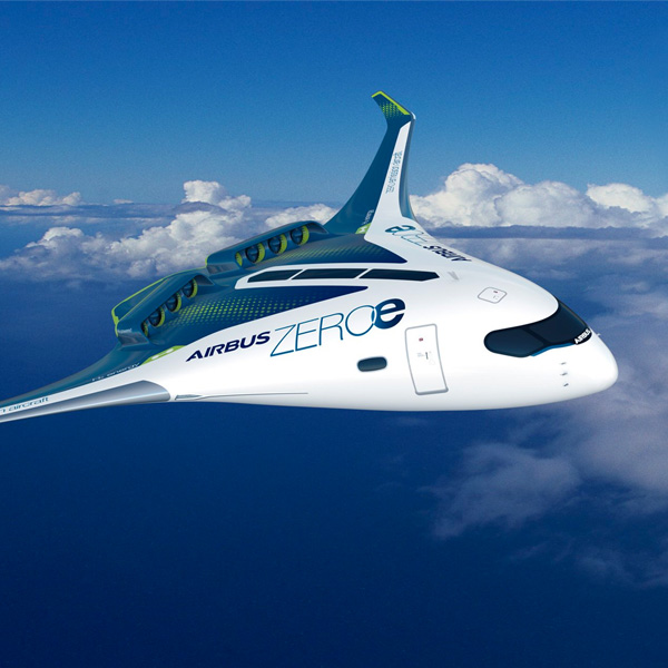 Futuristic aircraft